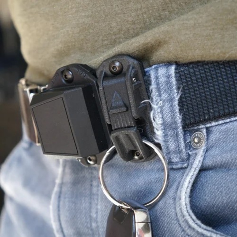 Edc Carry Kit - Multifunktionaler Rucksack-Gürtelclip, robuster Halterhaken, Schlüsselclip für