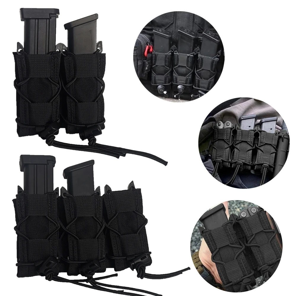Edc Carry Kit - Geeignet für 9mm Pistole Magazintasche Doppel/Dreifach