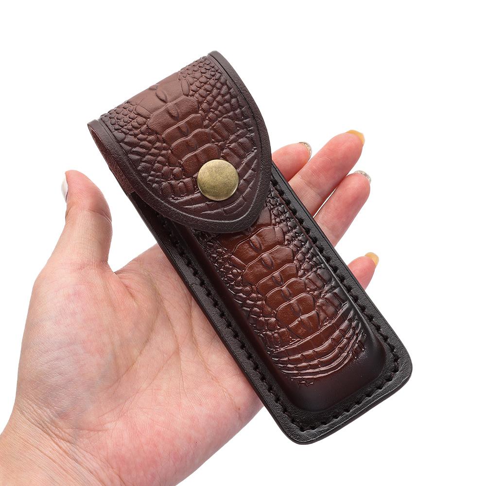Rindslederhülle für Faltmesser – Edc Everyday Carry Knives Bewertung und Preis