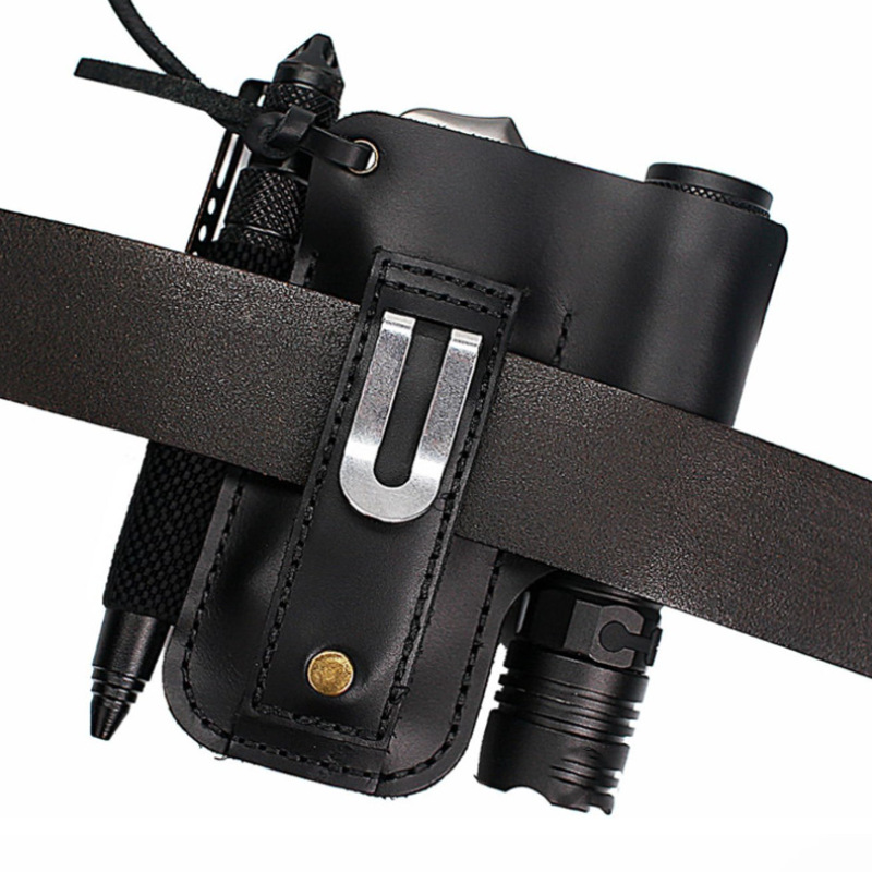 EDC Leder-Taschenlampen-Werkze – Edc Carry Knife Bewertung und Preis