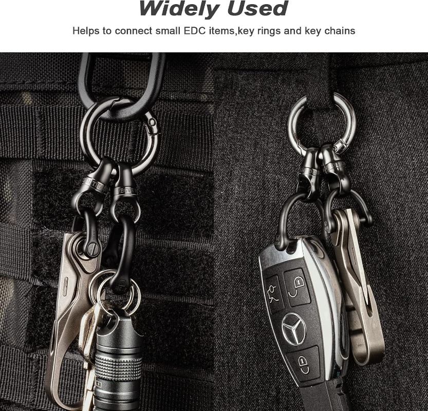 Titan-Schlüsselring mit Rundem – Edc Carry Clip Bewertung und Preis